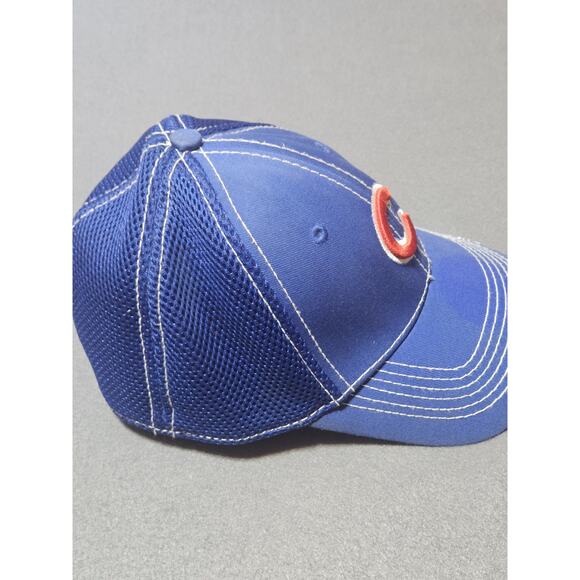 New Era Youth Hat Blue Chicago Cubs Mesh Logo Genuine Merchandise - Picture 4 of 8